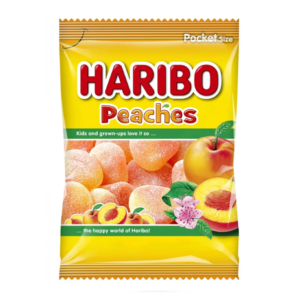 Haribo Ζαχαρωτά 100gr (Peaches)