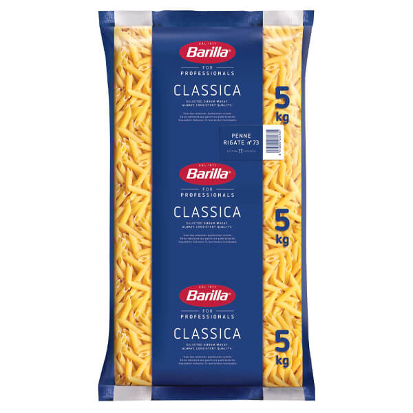 Barilla No 73 Penne Rigate 5kg