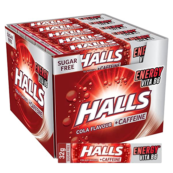 Halls Καραμέλες 20x32gr (Cola) (Sugar Free)
