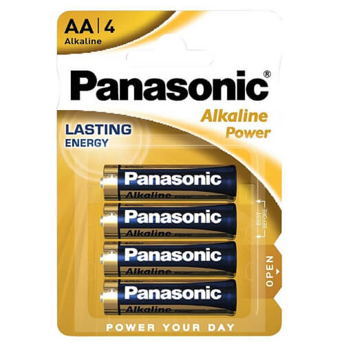 Panasonic Bronze Μπαταρία Αλκαλική AA 4τεμ.