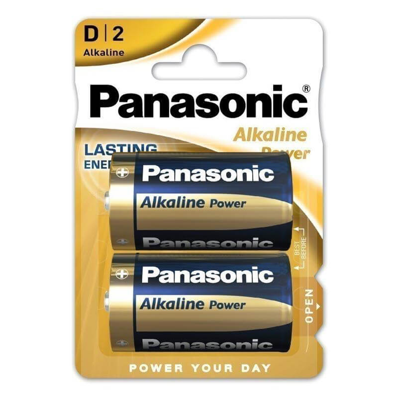 Panasonic Bronze Μπαταρία Αλκαλική D 2τεμ.