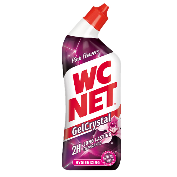 WC Net Gel Crystal 750ml Pink Flowers