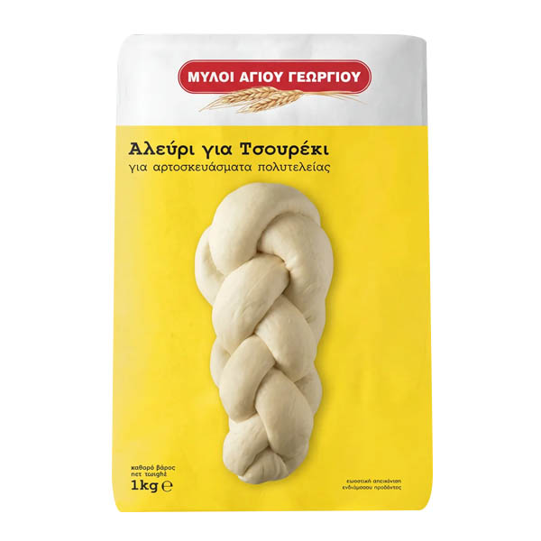 Μύλοι Αγ. Γεωργίου Αλεύρι Τσουρεκιού 1kg