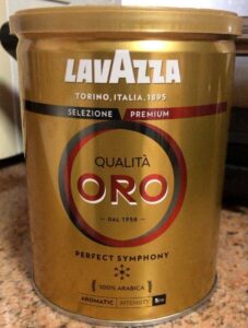 Καφές Lavazza Qualita Oro Μεταλλικός 250g Αλεσμένος