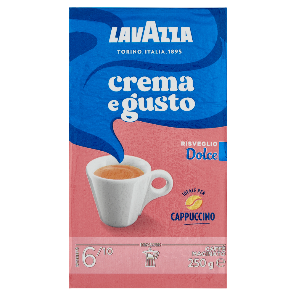 Καφές Lavazza Crema e Gusto Dolce 250g Αλεσμένος