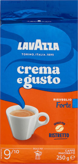 Lavazza Crema e Gusto Forte Αλεσμένος - 250g
