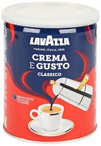 Καφές Lavazza Crema e Gusto Classico Μεταλλικός 250g Αλεσμένος