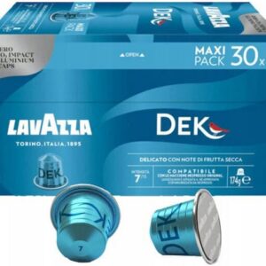 Lavazza Κάψουλες Espresso Decaffeinato Συμβατές με Μηχανή Nespresso 30caps