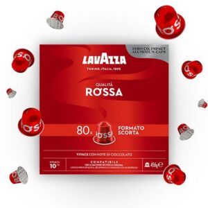 Κάψουλες Lavazza Espresso Qualita Rossa Συμβατές Nespresso 80τμχ