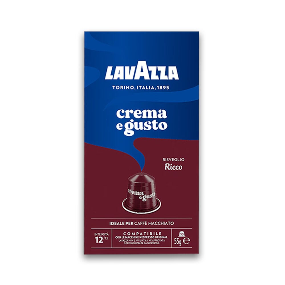 Lavazza Crema e Gusto Ricco Κάψουλες - 10 τεμάχια