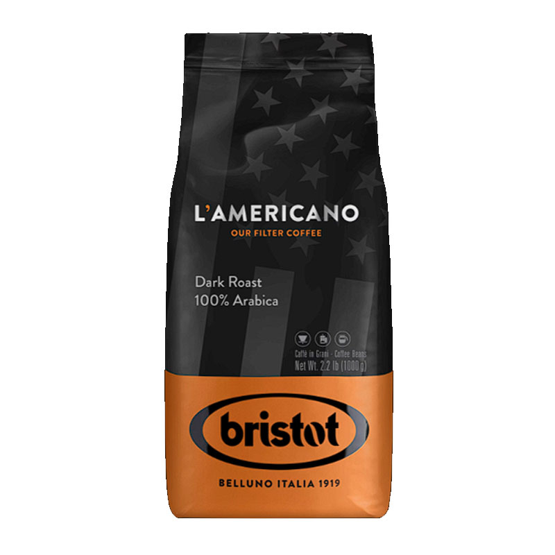 Bristot L'americano Dark Roast Σε Κόκκους 1kg