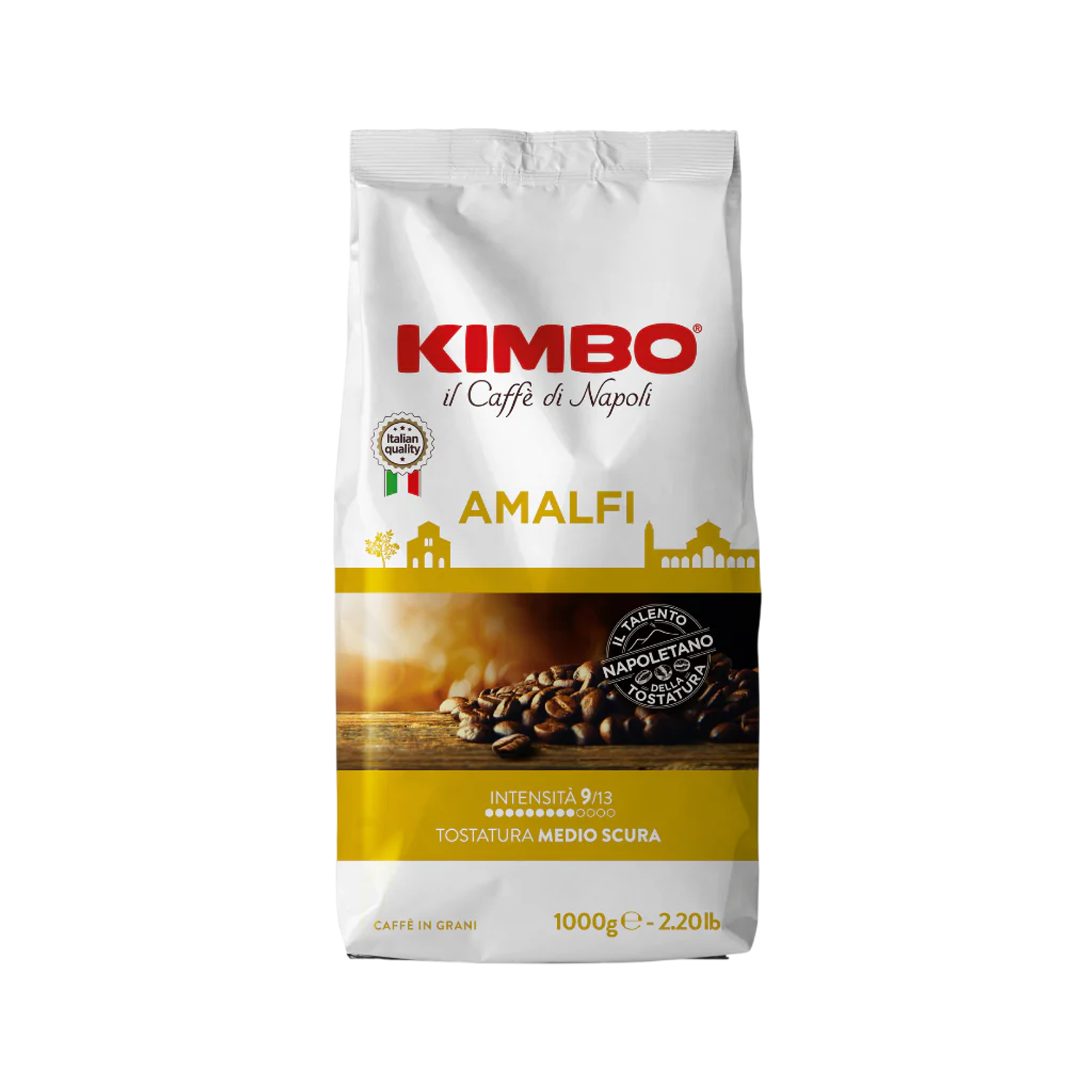 Kimbo Amalfi Arabica Σε Κόκκους - 100% Arabica 1kg