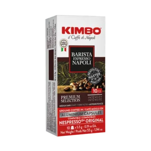 Kimbo Espresso Napoli Συμβατές με Μηχανή Nespresso 10 Κάψουλες Αλουμινίου