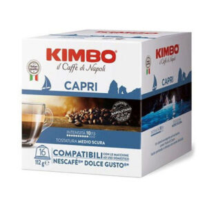 Kimbo Κάψουλες Espresso Capri Συμβατές Με Μηχανή Dolce Gusto 16caps