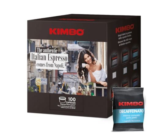Kimbo Espresso Decaffeinato Κάψουλες - 100caps