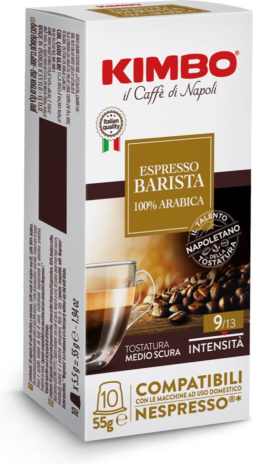 Kimbo Espresso Barista Arabica Κάψουλες - 10 Κάψουλες