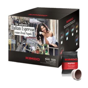 Kimbo Κάψουλες Espresso Napoli Συμβατές με Μηχανή LavAzza Point 100caps