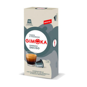 Gimoka Κάψουλες Espresso Deciso Συμβατές με Μηχανή Nespresso 10τμχ