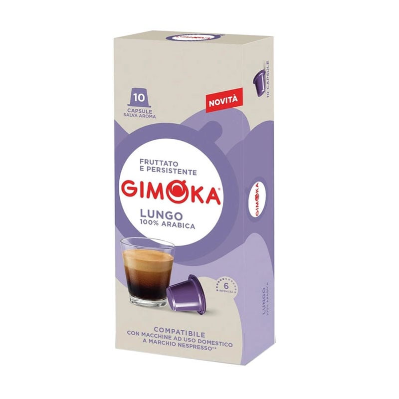 Gimoka Espresso Lungo Κάψουλες - 10τμχ