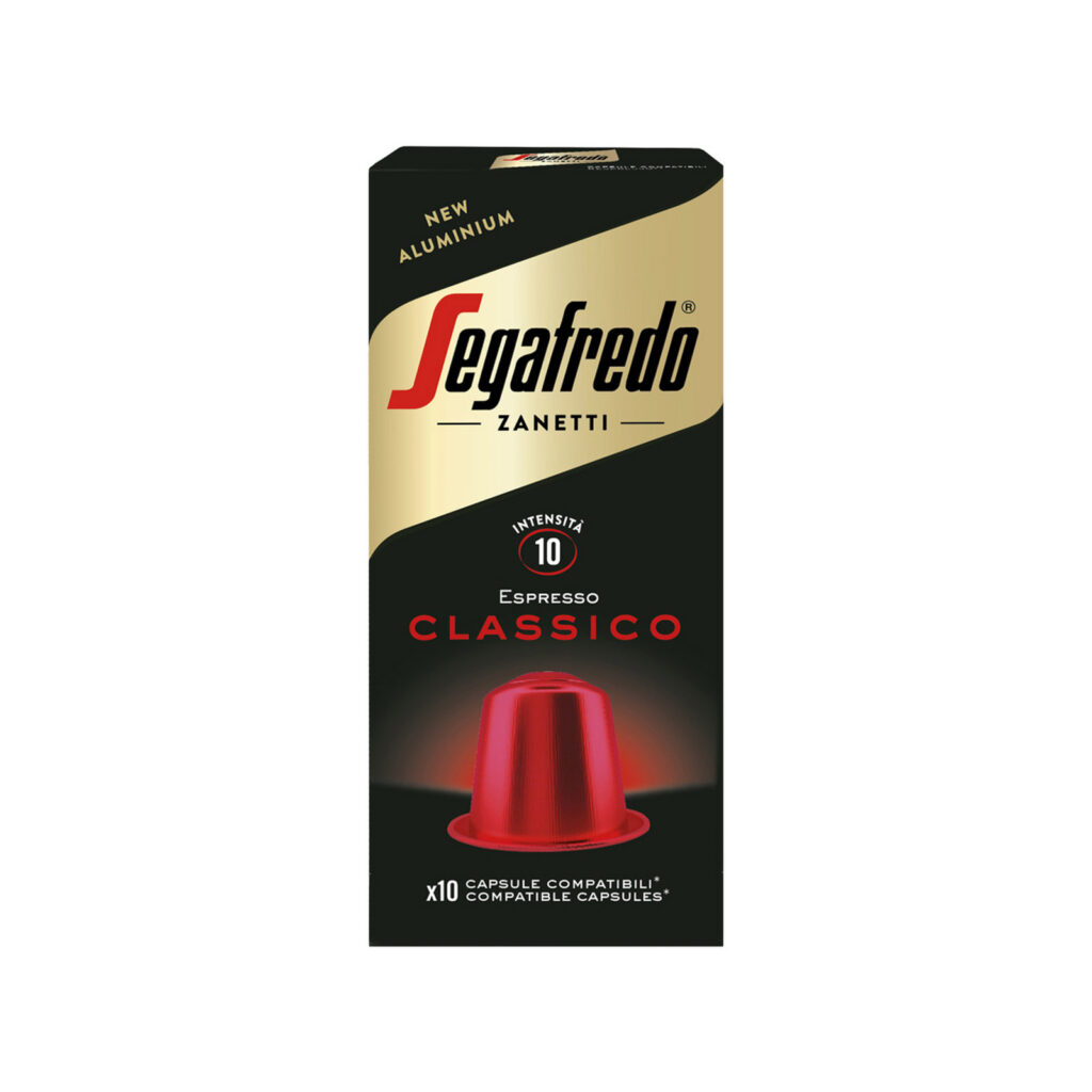 Κάψουλες Nespresso Συμβατές Segafredo Classico 10 Τεμάχια