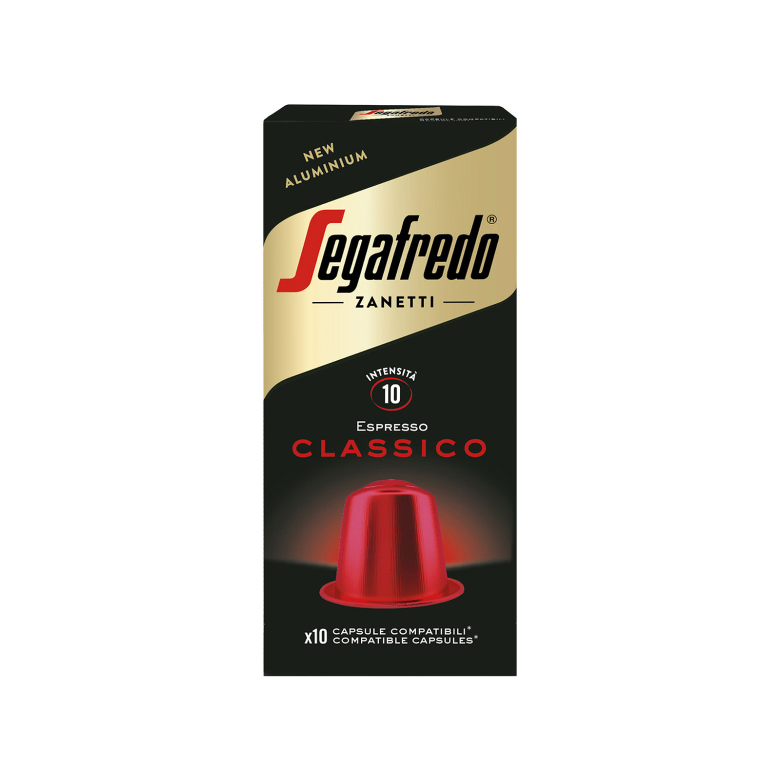 Segafredo Classico Συμβατές Κάψουλες - 10 Τεμάχια