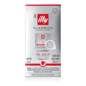 Illy Classico Lungo 18 Ese Pods (Χάρτινες Ταμπλέτες)