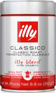 Illy Καφές Espresso Arabica Moka Classico 250g Αλεσμένος