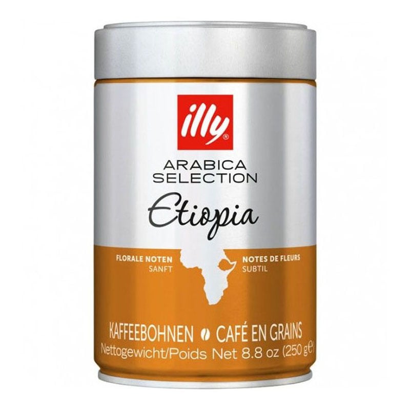 Illy Καφές Espresso Μονοποικιλιακός Arabica Ethiopia 250g Σε Κόκκους