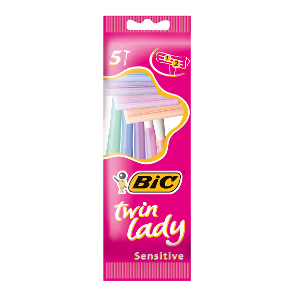 BIC Ξυραφάκια Twin Lady 5τεμ