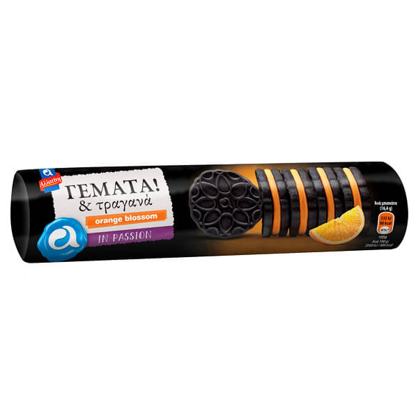 Αλλατίνη Γεμιστά & Τραγανά 230gr (Πορτοκάλι)