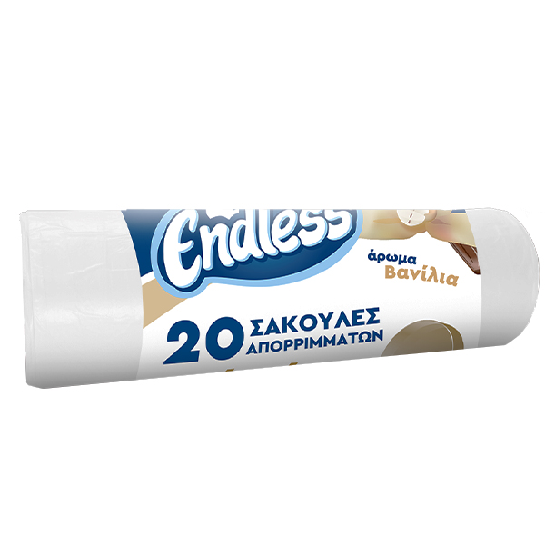 Endless Σακούλα Γραφείου Αρωματική 20τεμ. (46x56cm) Λευκή-Ροζ