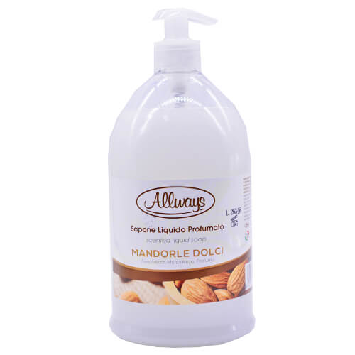 Allways Καθαριστικό Χεριών 1lt (Mandorle Dolci)