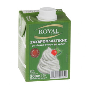 Royal Φυτική Κρέμα για Σαντιγί 26% 500ml