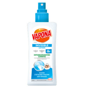 Λοσιόν Εντομοκτόνος Vapona 100ml Invisible