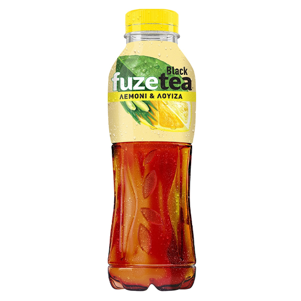 Fuze Tea Μαύρο 500ml (Λεμόνι & Λουίζα)