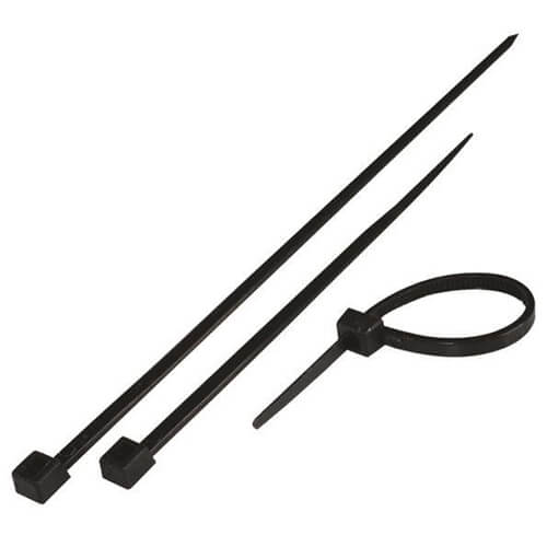 Eurolamp Δεματικά Tire Ups Μαύρα 200x2,5 - 100τεμ