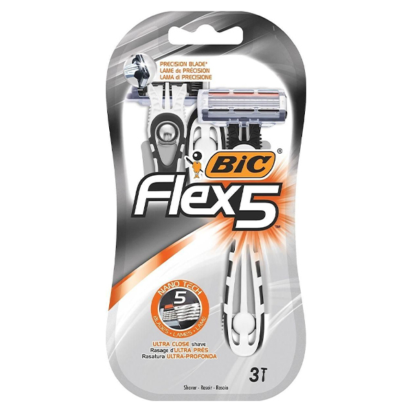 BIC Ξυραφάκια Flex 5 (3τμχ)
