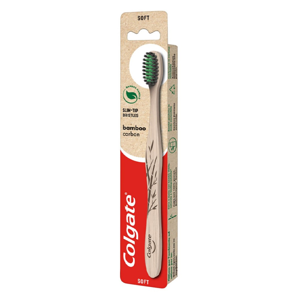 Colgate Οδοντόβουρτσα Bamboo Carbon - Soft