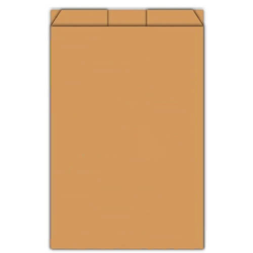 Χαρτοσακούλες 25+20x44cm - Κραφτ Καφέ - 300τεμ. - Άτυπωτη