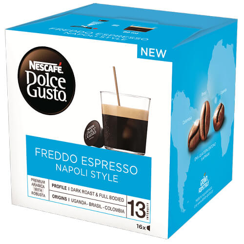 Espresso Freddo Nescafe Dolce Gusto 16 Cups
