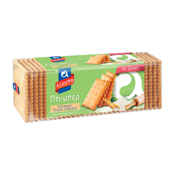 Αλλατίνη Πτι Μπερ 225gr (Χωρίς Ζάχαρη)