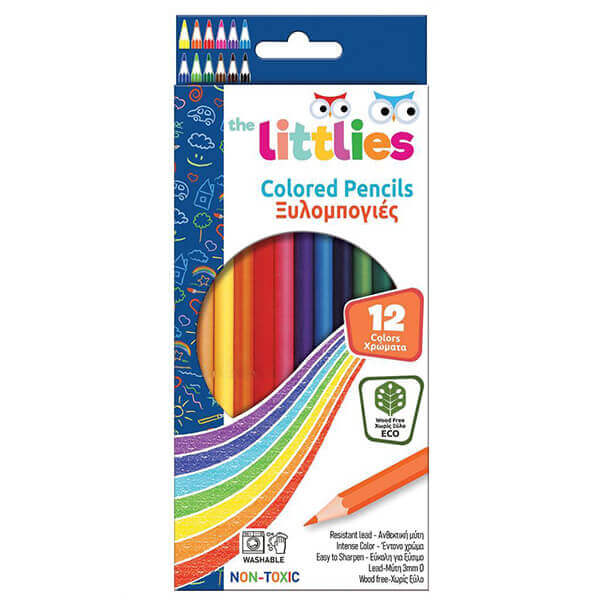 Ξυλομπογιές Littlies 12τεμ.