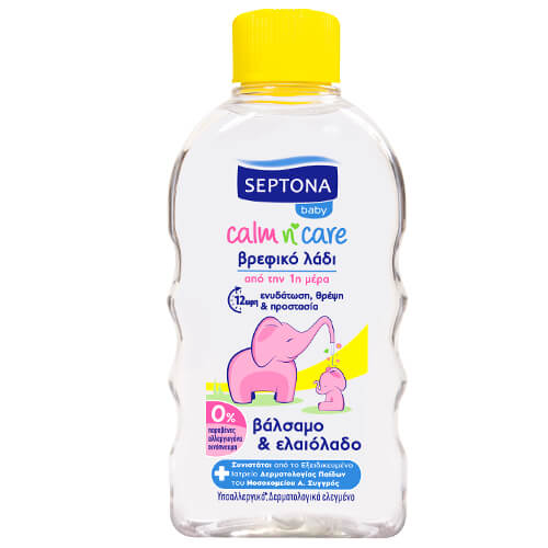 SEPTONA Βρεφικό Λάδι 200ml (Βάλσαμο & Ελαιόλαδο)