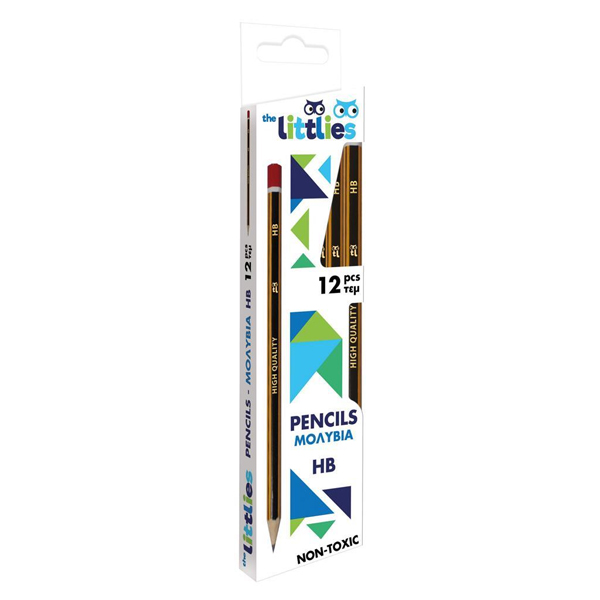 Littlies Μολύβι Ξύλινο HB2 (12τεμ.)