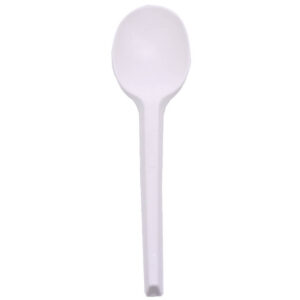 Ecocare Κουτάλι Φαγητού Λευκό 16,5cm - 10τεμ.