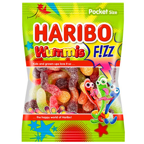 Haribo Ζαχαρωτά 100gr (Wummis) (Fizz)