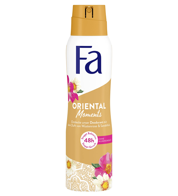 FA Deo Spray 150ml Moments Oriental 0%