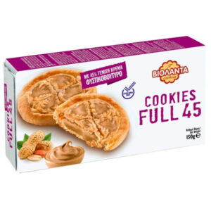 Βιολάντα Cookies Full 45% 150gr (Φυστικοβούτυρο)