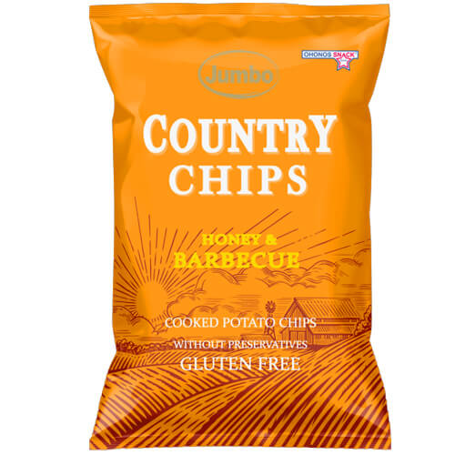 Jumbo Chips Mel & BBQ 150gr