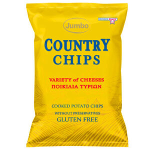 Jumbo Country Chips Τυρί & Παρμεζάνα 150gr